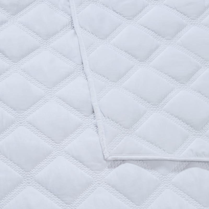 Porch & Den McKinney Diamond Puff Quilt Set