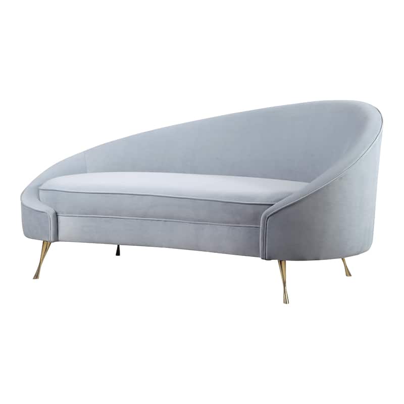 Aurelle Home Retro Glam Lounge Chaise
