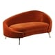 preview thumbnail 3 of 6, Aurelle Home Retro Glam Lounge Chaise