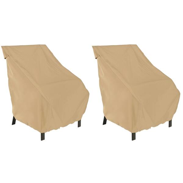 Shop Terrazzo High Back Patio Chair Cover All Weather Protection