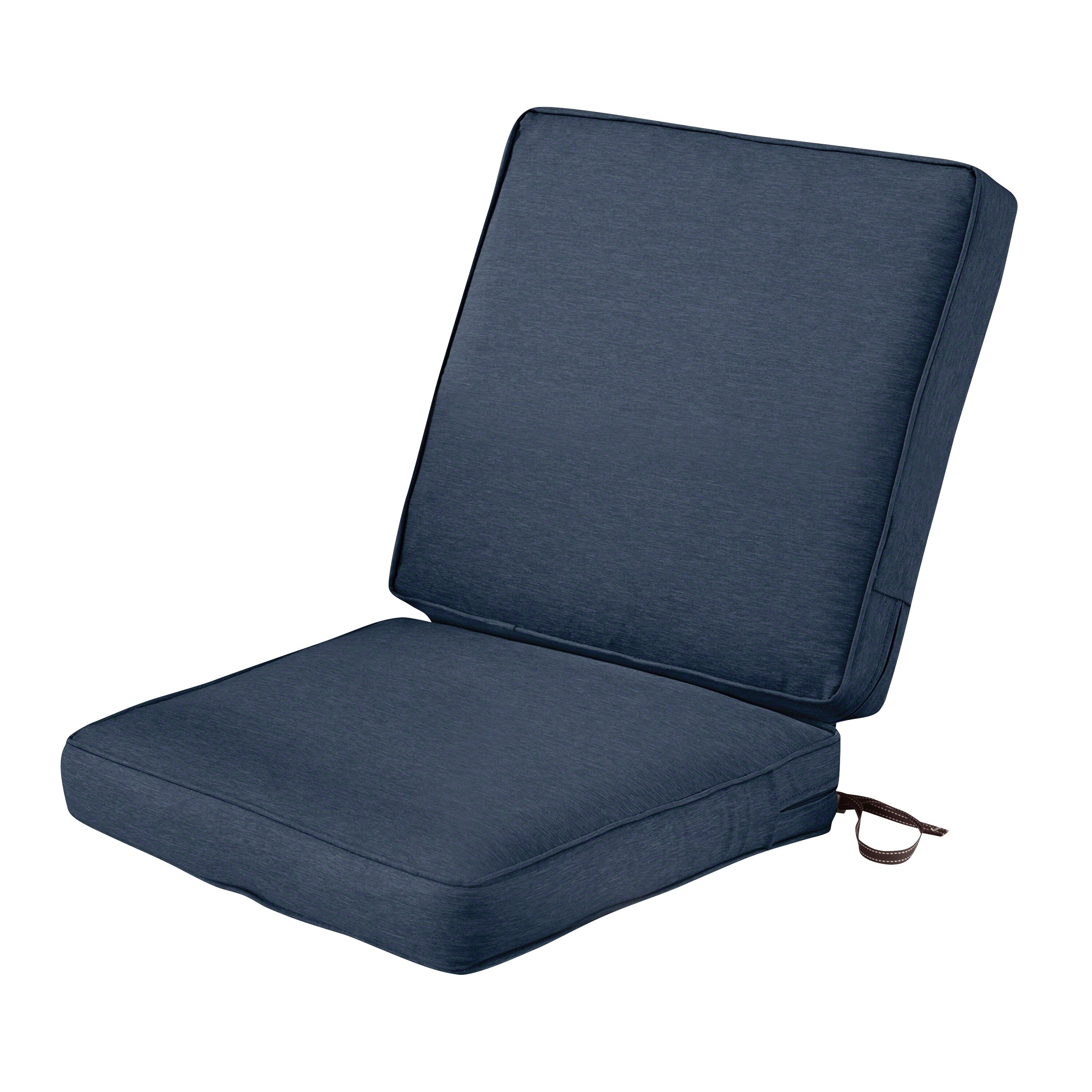 Shop Montlake Fadesafe Patio Chair Cushion 3 Thick 44 L X 20 W X 3 T Overstock 28756550