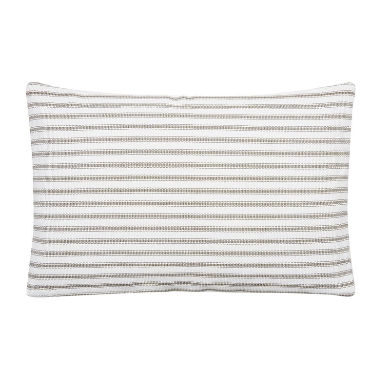Ticking Stripe 14 x 22 Cotton Pillow