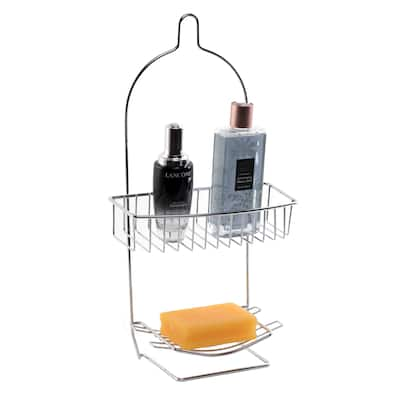 Metal Wire Hanging Bathroom Shower Storage Rack