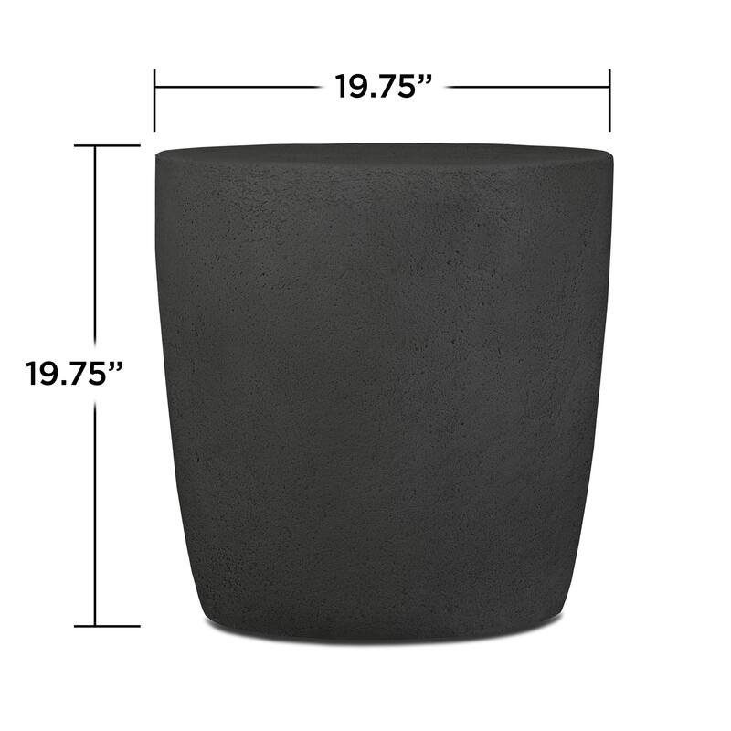 Riverside 20 lb. Propane Tank Cover in Shale - 19.5 x 19.5
