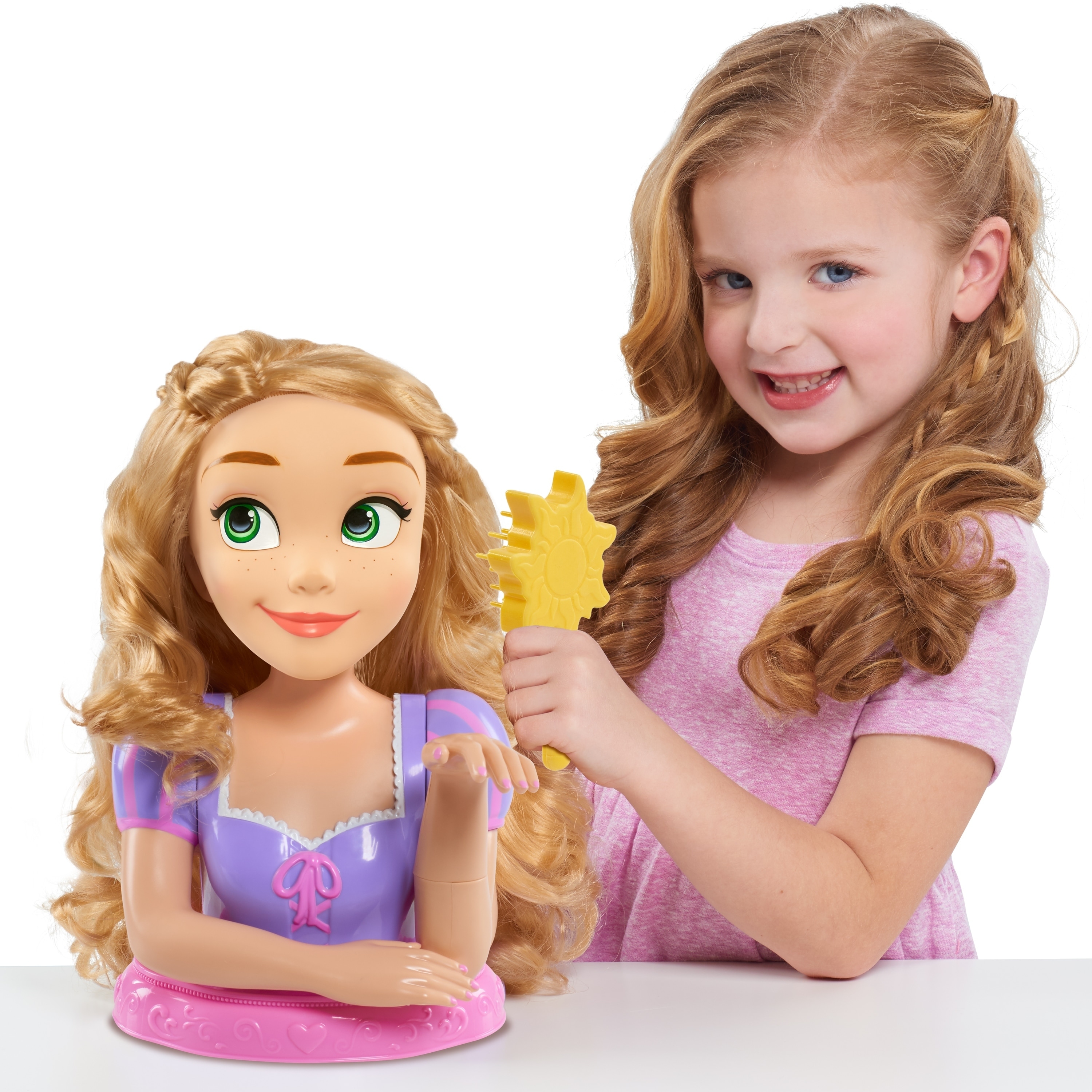 rapunzel head toy