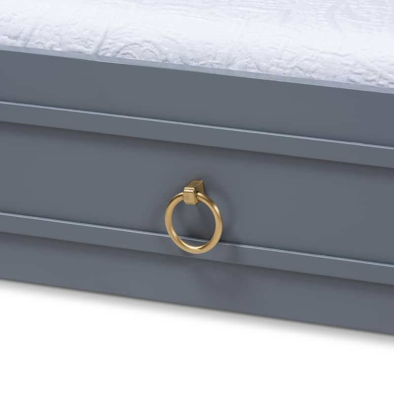Taylor & Olive Bromeliad Traditional Wood Trundle