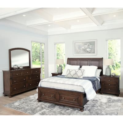 Buy King Size Sleigh Bed Bedroom Sets Online At Overstock