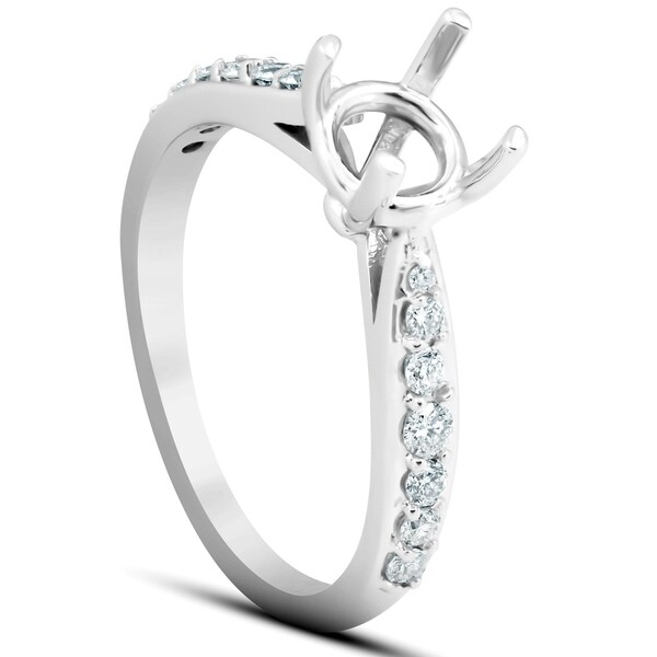 14k Diamond /& Gemstone Ring Mounting Size 6 Length Width 1