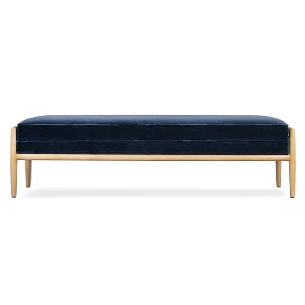 Shop Kardiel Mid Century Fritz 55 Bench Width 55 X Depth 22 X