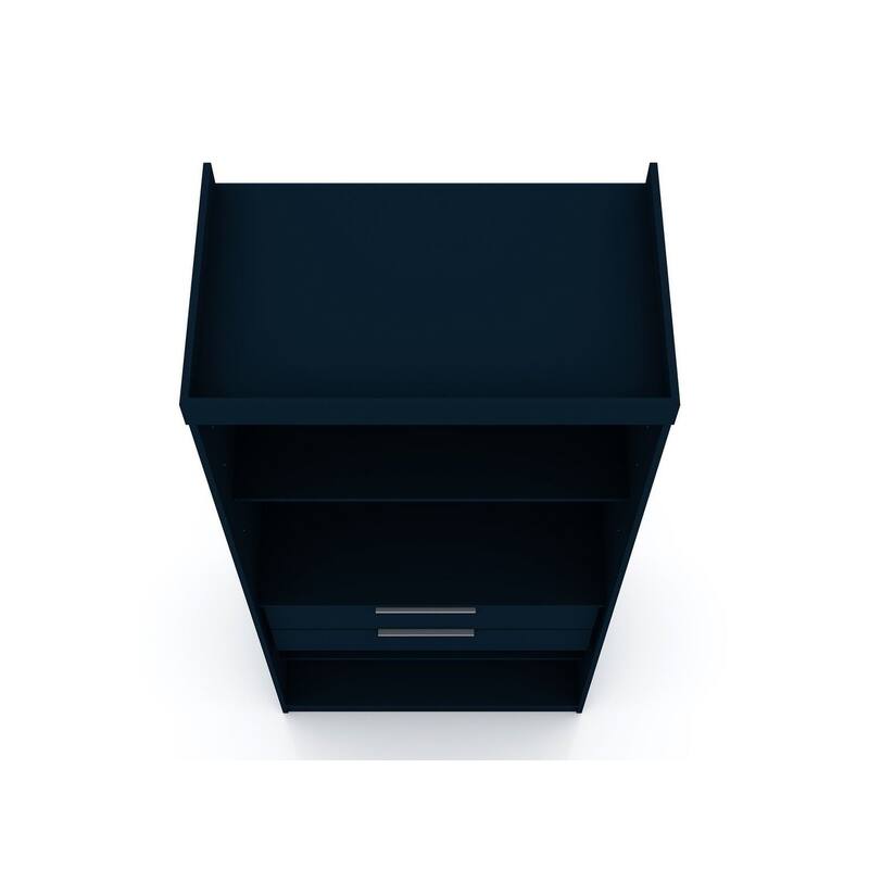 Mulberry Open 3 Sectional Modem Wardrobe Closet with 6 Drawers