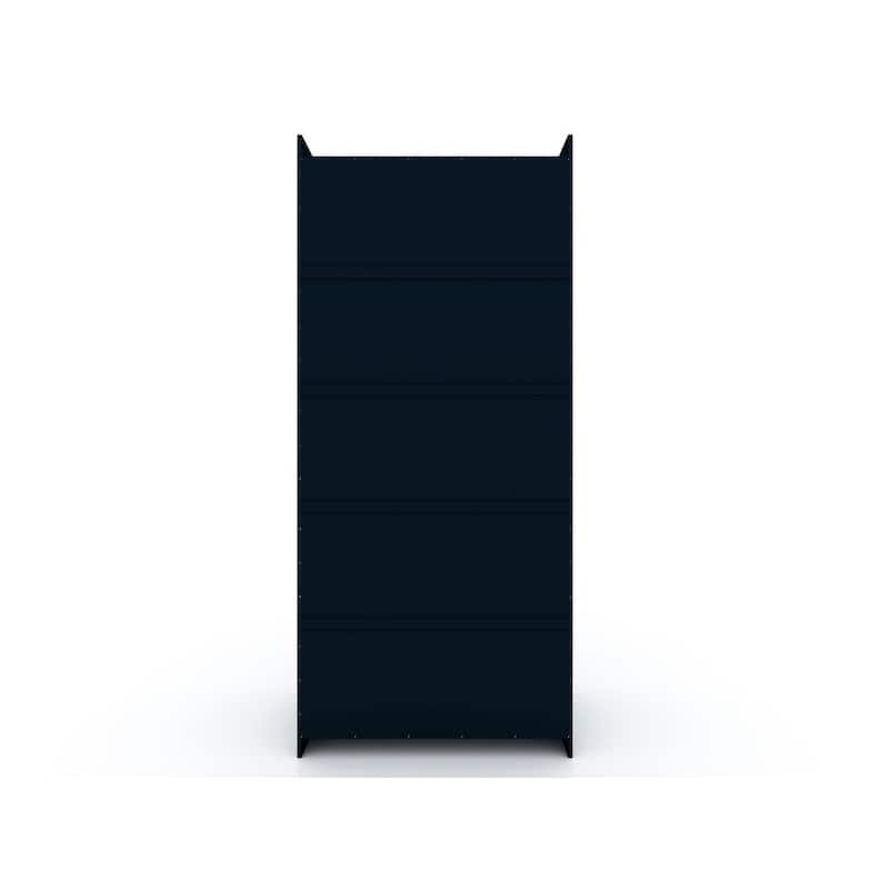 Mulberry Open 2 Sectional Modern Wardrobe Closet