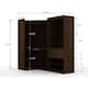 Mulberry 2.0 Semi Open 2 Sectional Modern Wardrobe Corner Closet Set of 2