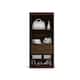 Mulberry 2.0 Semi Open 2 Sectional Modern Wardrobe Corner Closet Set of 2