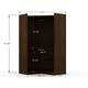 Mulberry 2.0 Semi Open 2 Sectional Modern Wardrobe Corner Closet Set of 2