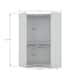 Mulberry 2.0 Semi Open 2 Sectional Modern Wardrobe Corner Closet Set of 2