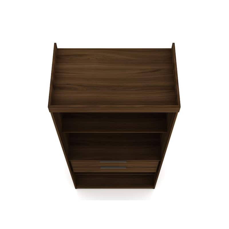 Mulberry Open 1 Sectional Modern Armoire Wardrobe Closet