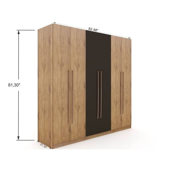 Shop Gramercy Modern Freestanding Wardrobe Armoire Closet Free