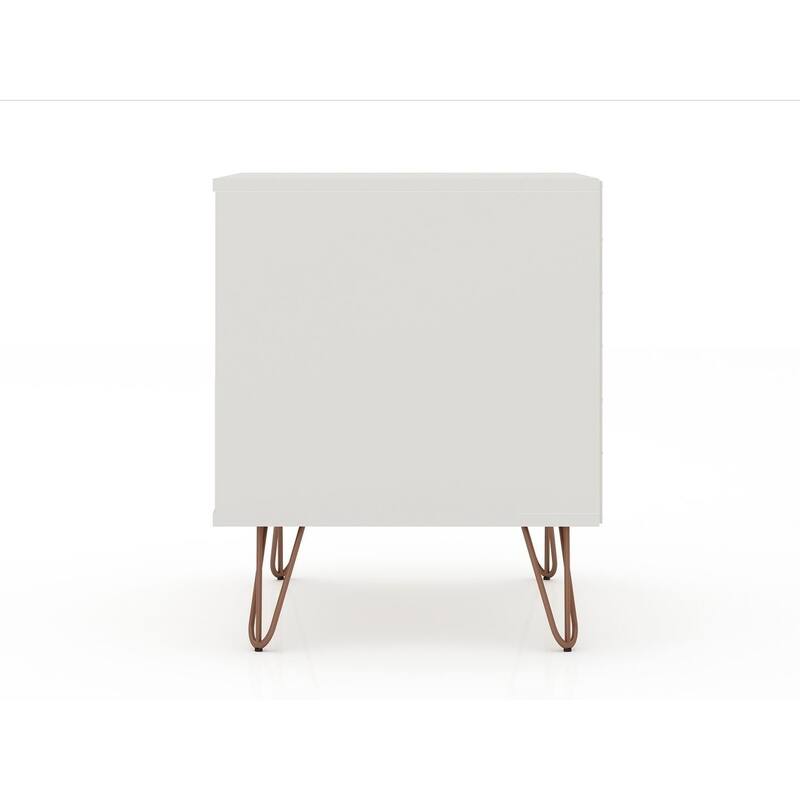 Carson Carrington Ladkolen Mid-century Modern 2 Drawer Wood Nightstand