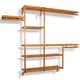 Shop John Louis Standard Solid Wood Closet System - Overstock - 2876694