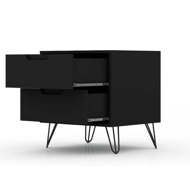 Bandene Mid Century Modern Dresser and Nightstand Set