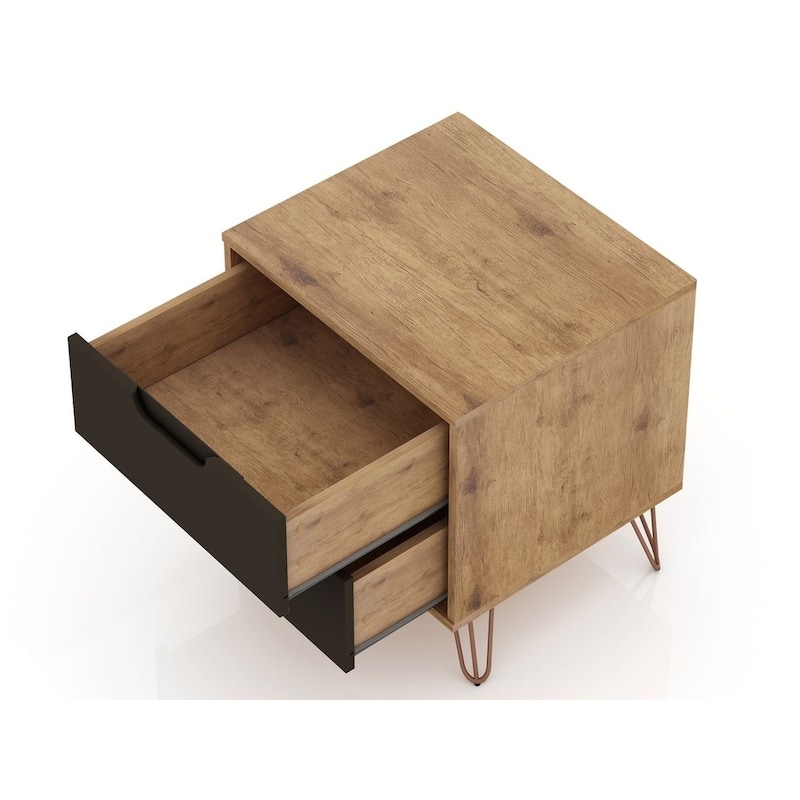 Bandene Mid Century Modern Dresser and Nightstand Set