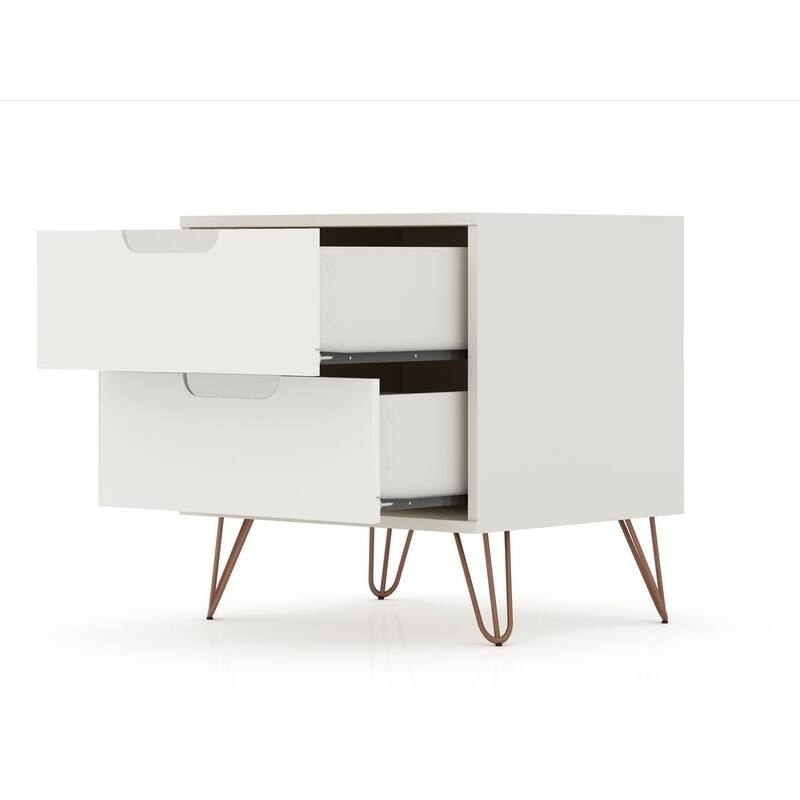 Bandene Mid Century Modern Dresser and Nightstand Set
