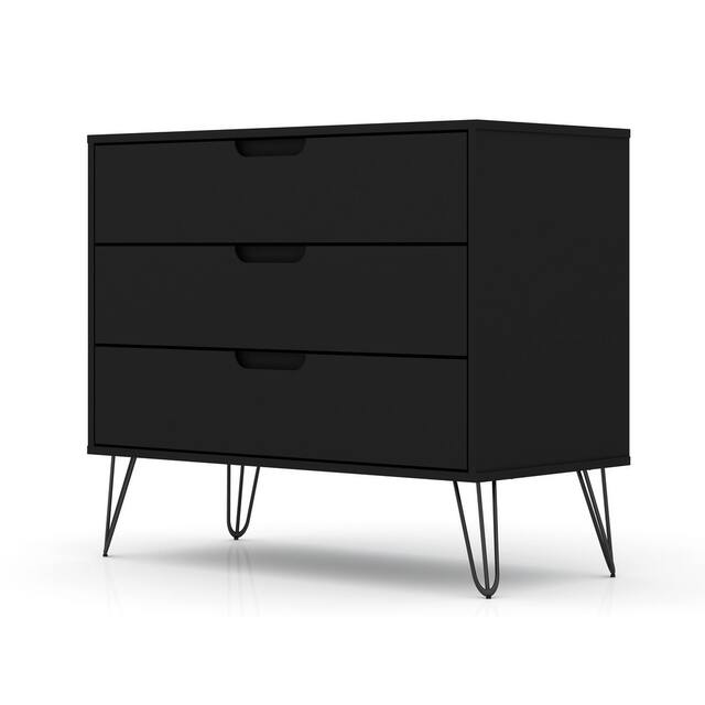 Carson Carrington Bandene Modern 3-drawer Dresser - Black
