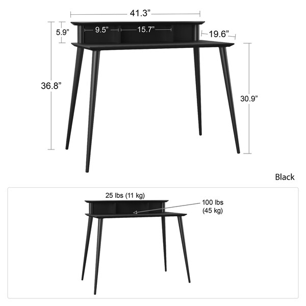 Avenue Greene Collingsworth Desk with Riser