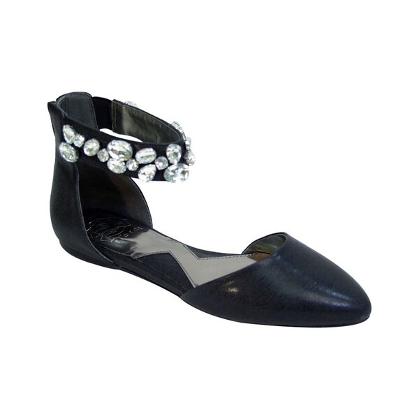 casual ankle strap flats