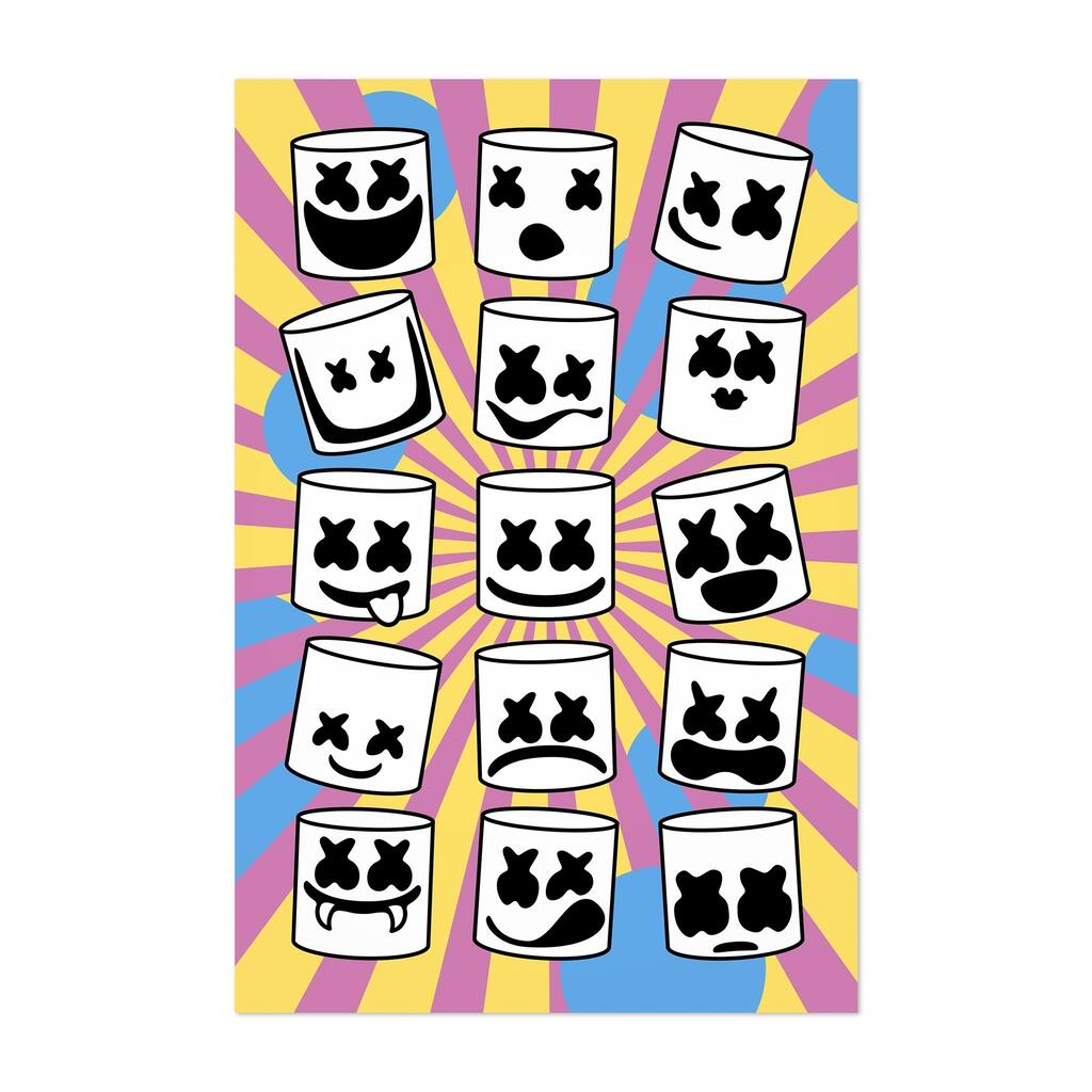 Noir Gallery Marshmello Music Unframed Art Print/Poster