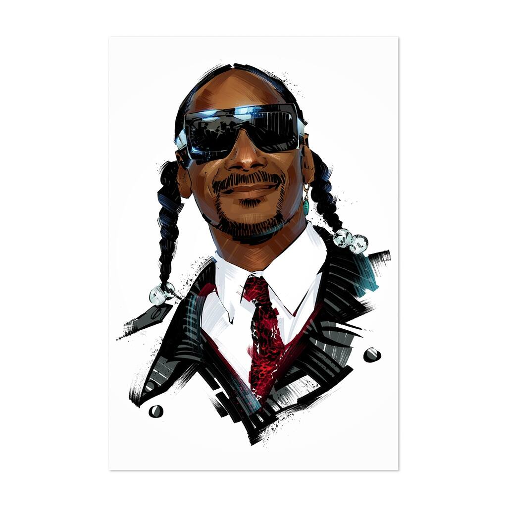 Noir Gallery Snoop Dogg Music Unframed Art Print/Poster