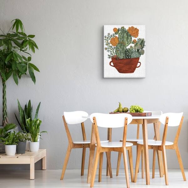 Shop Masterpiece Art Gallery Cactus Desert Colors I By Sharon Nullmeyer Cactus Painting Canvas Art Print Overstock 28776237