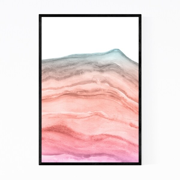 Noir Gallery Abstract Watercolor Painting Framed Art Print