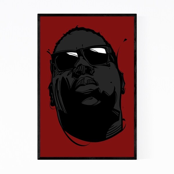 Noir Gallery The Notorious BIG Rappers Framed Art Print