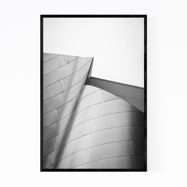 Noir Gallery Modern Architecture Abstract Photo Framed Art Print