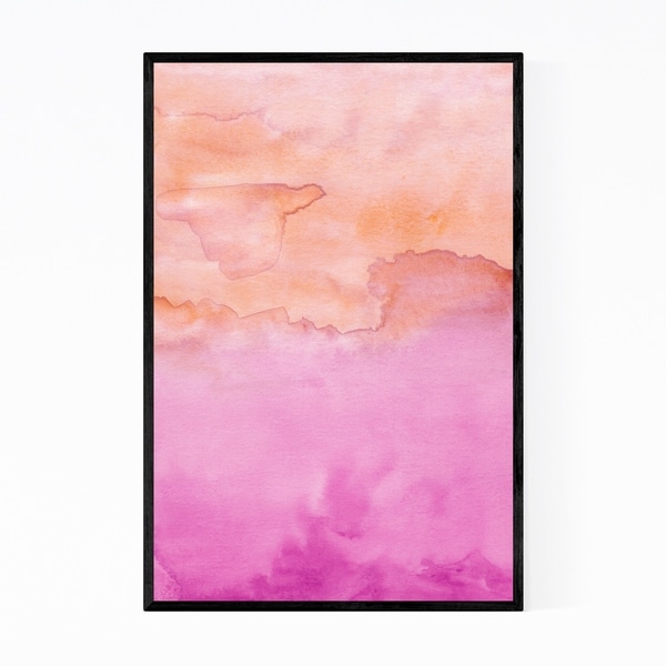 Noir Gallery Abstract Watercolor Painting Framed Art Print
