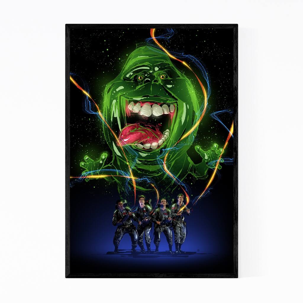 Noir Gallery Ghostbusters Framed Art Print