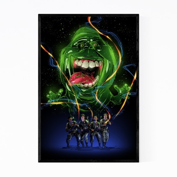 Noir Gallery Ghostbusters Framed Art Print