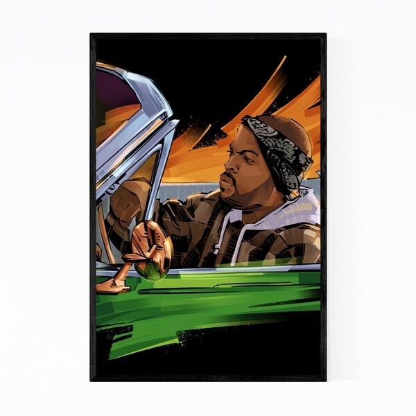 Noir Gallery Ice Cube Rapper Music Framed Art Print