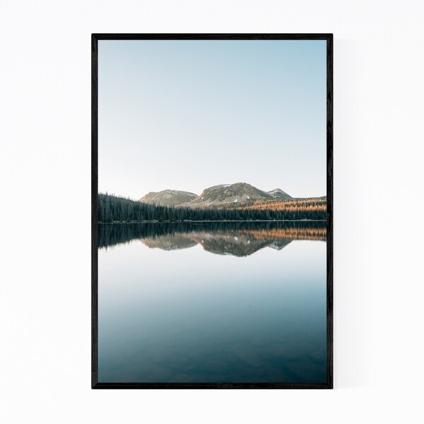 Noir Gallery Mirror Lake Uinta Mountains Utah Framed Art Print