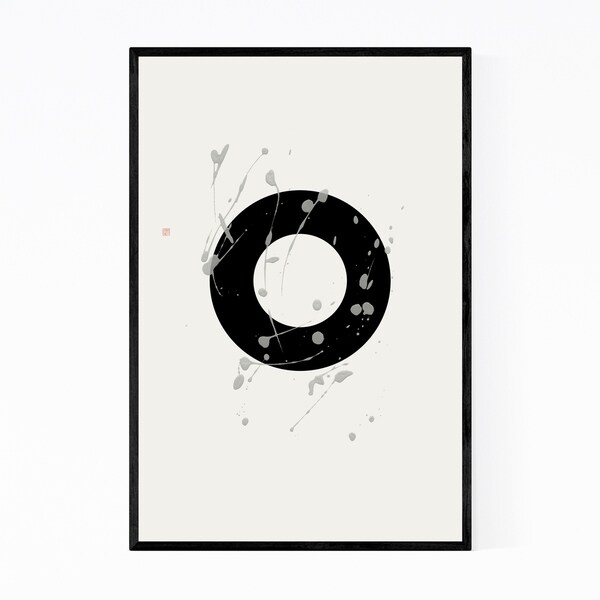 Noir Gallery Abstract Minimal Illustration Framed Art Print