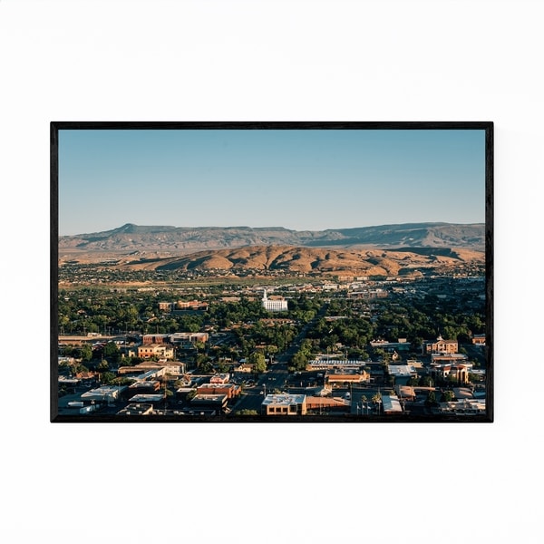 Noir Gallery St. George Utah Landscape Photo Framed Art Print