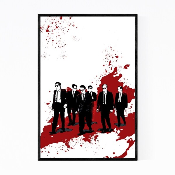 Noir Gallery Reservoir Dogs Movie Framed Art Print