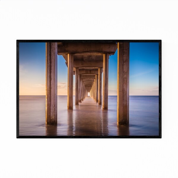 Noir Gallery Scripps Pier La Jolla California Framed Art Print
