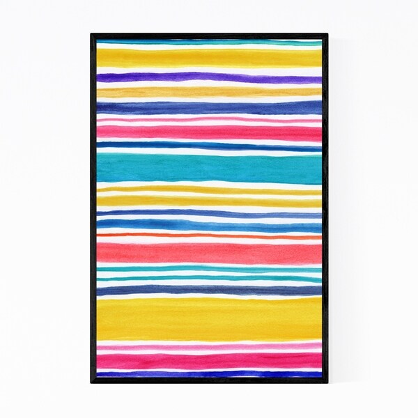 Noir Gallery Abstract Watercolor Painting Framed Art Print