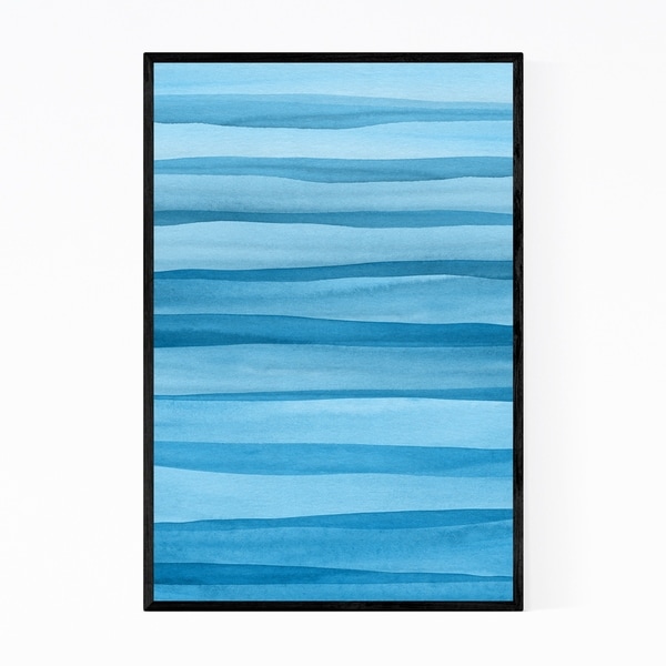 Noir Gallery Abstract Watercolor Painting Framed Art Print