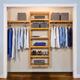 John Louis Home 16-inch Deep Honey Maple Solid Wood Shelf Organizer - Thumbnail 11