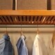 John Louis Home 16-inch Deep Honey Maple Solid Wood Shelf Organizer - Thumbnail 8