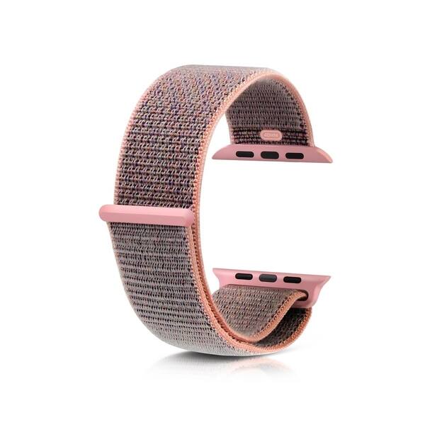 Shop Apple Watch Series 4 44mm Nylon Sports Band Fabric Loop Oem Watch Band Strap Replacement 3 Colors Overstock 28781943
