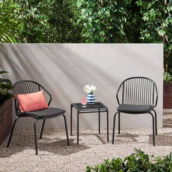 Shop Boston Outdoor Modern 2 Seater Chat Set With Cushions By